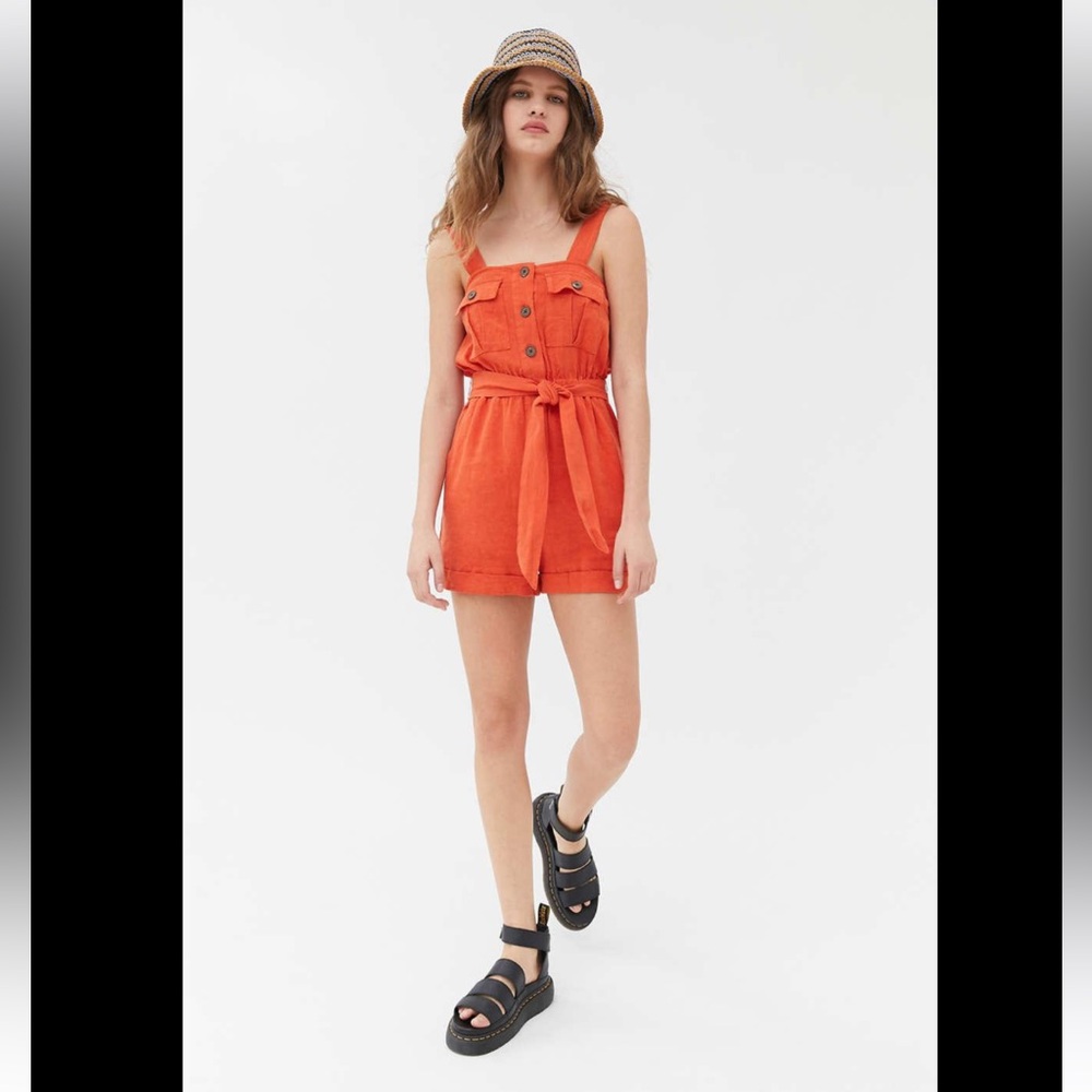 Urban Outfitters | Orange Romper